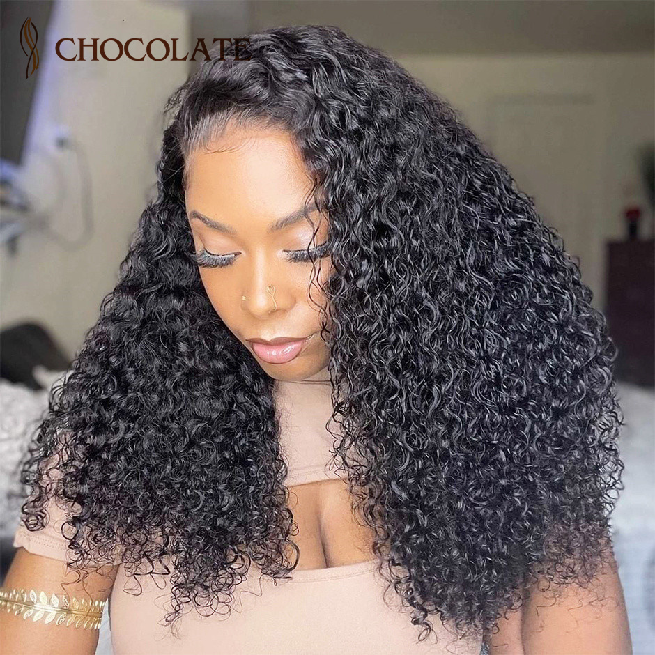 Kinky Curly Wig 13x6 HD Lace Frontal Wig For Women..